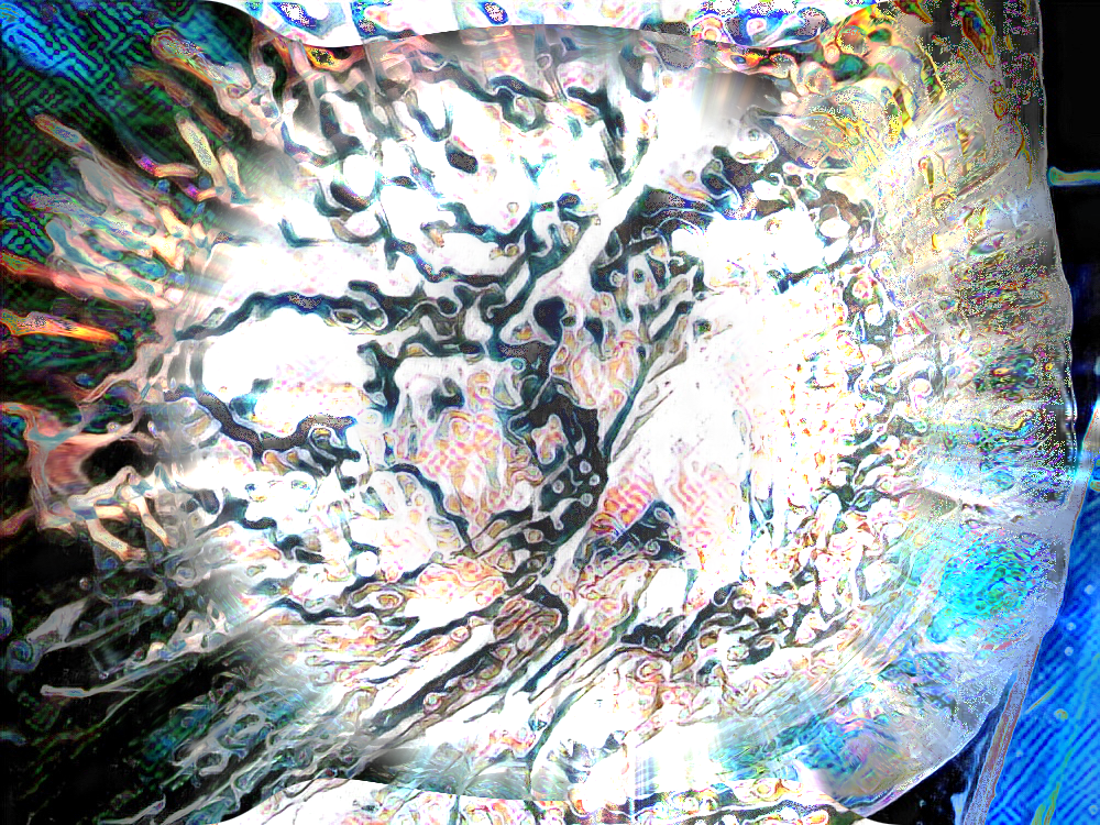 abstract digital art impression of disturbed global spaces